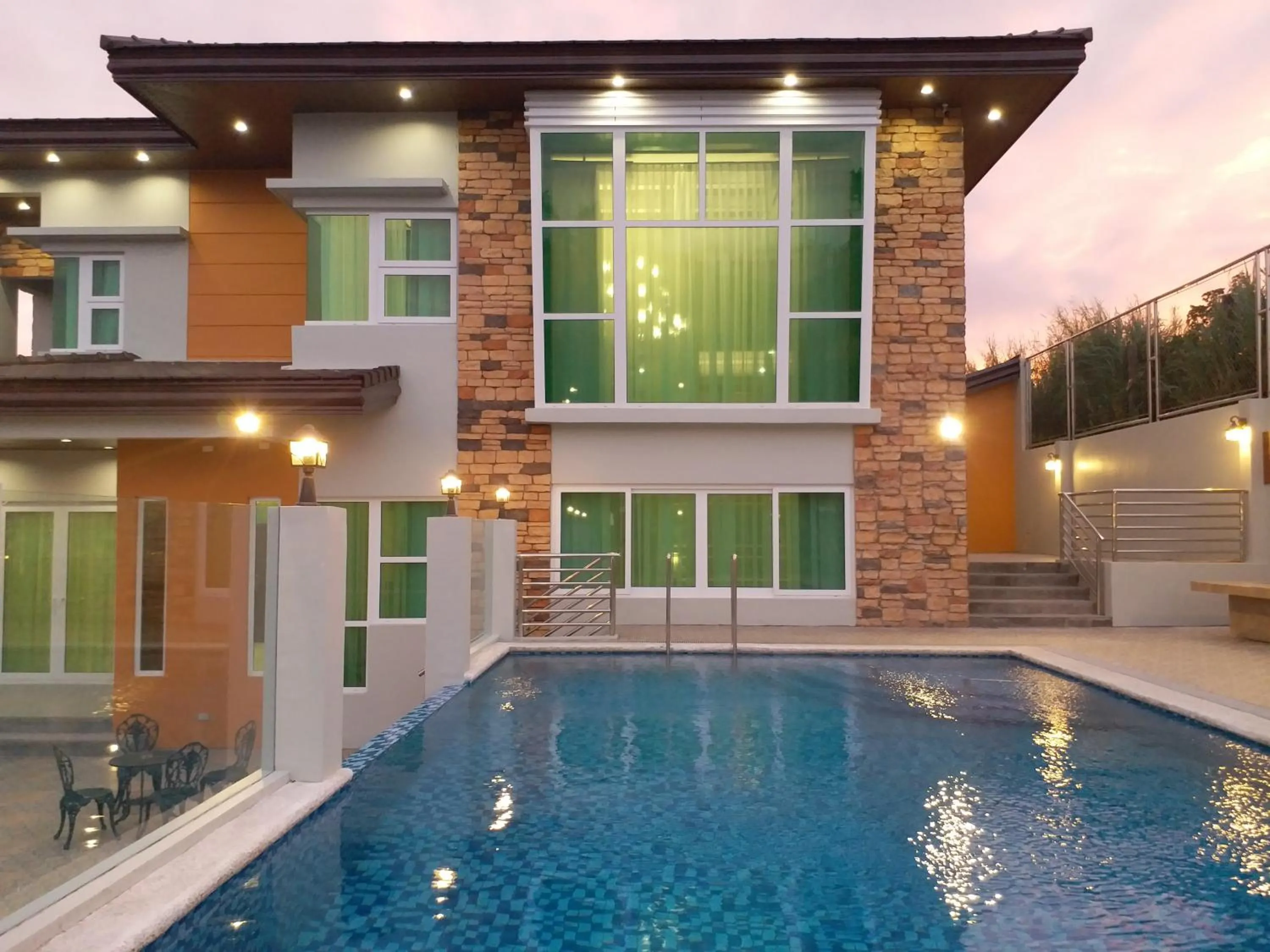 Pool view in Lee Boutique Hotel Tagaytay