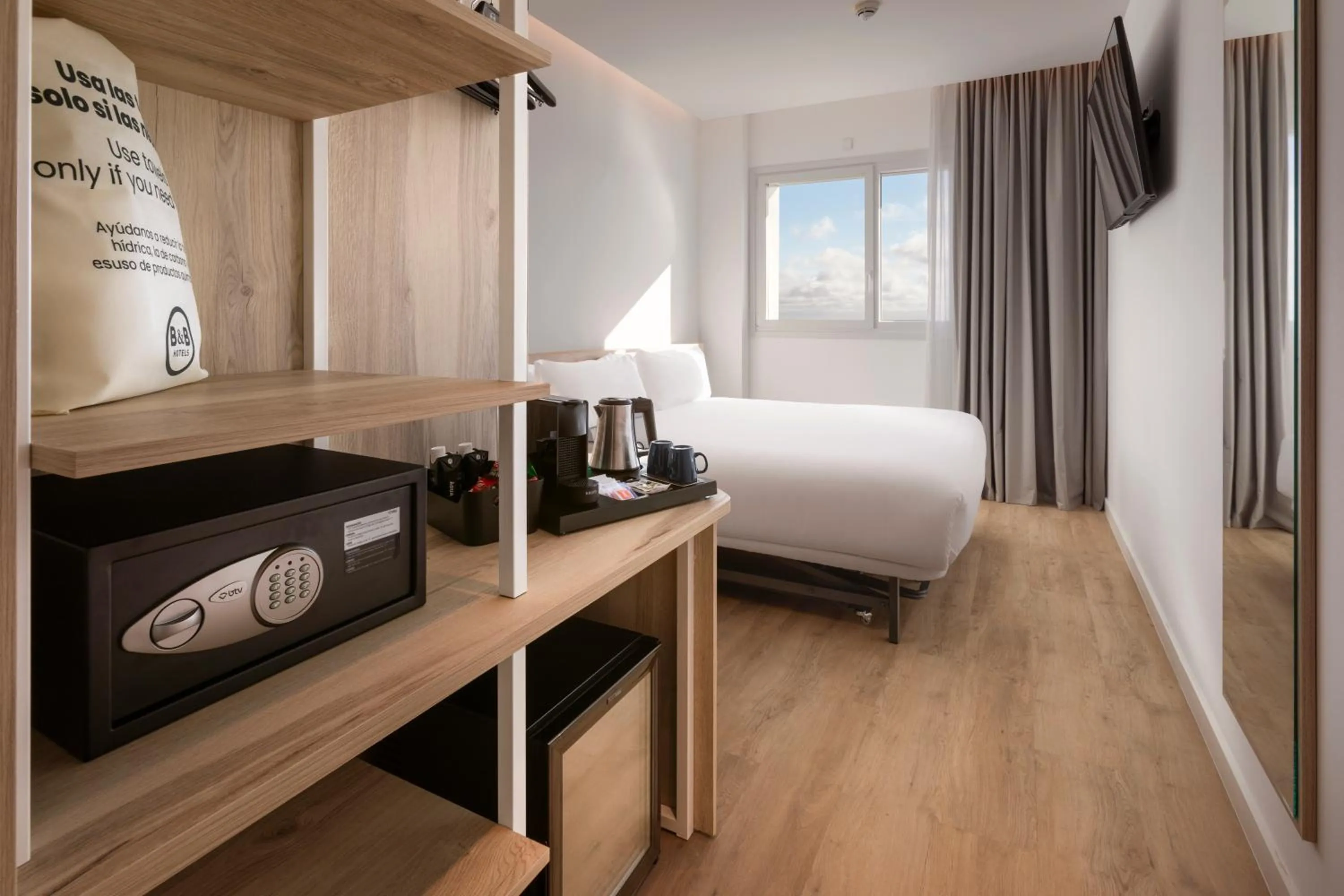 Bed in B&B HOTEL Madrid Carabanchel