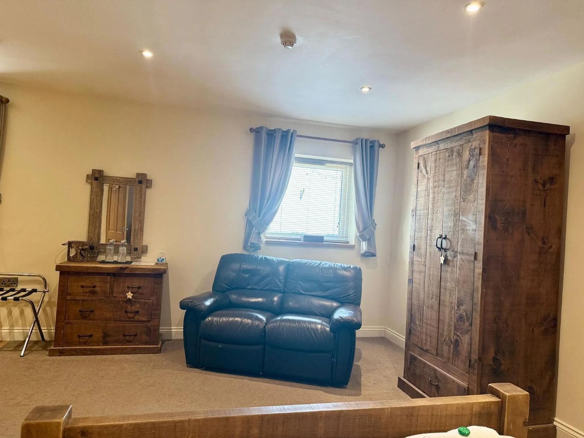 Seating area in The Woodman Inn