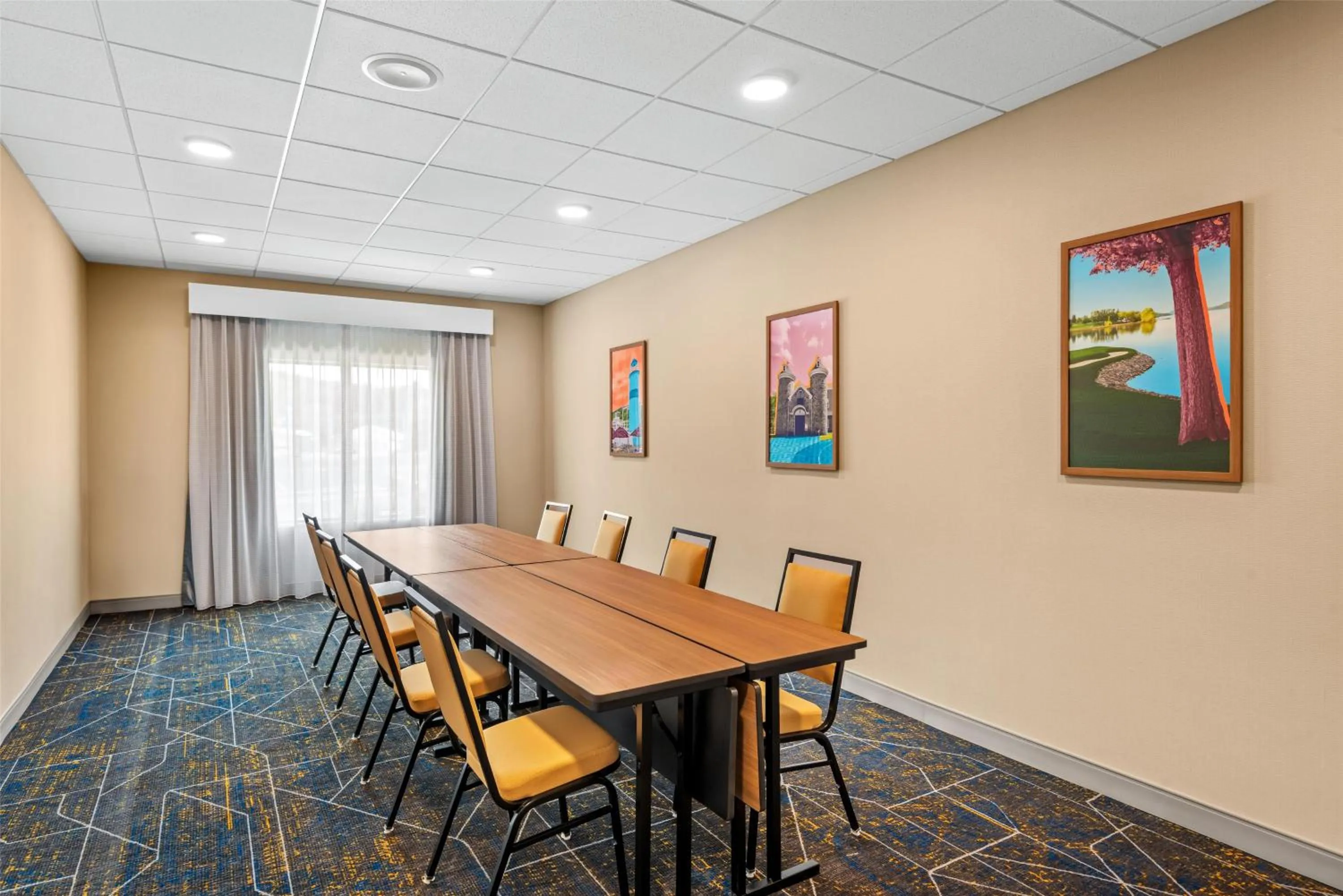 Meeting/conference room in Hampton Inn Cooperstown