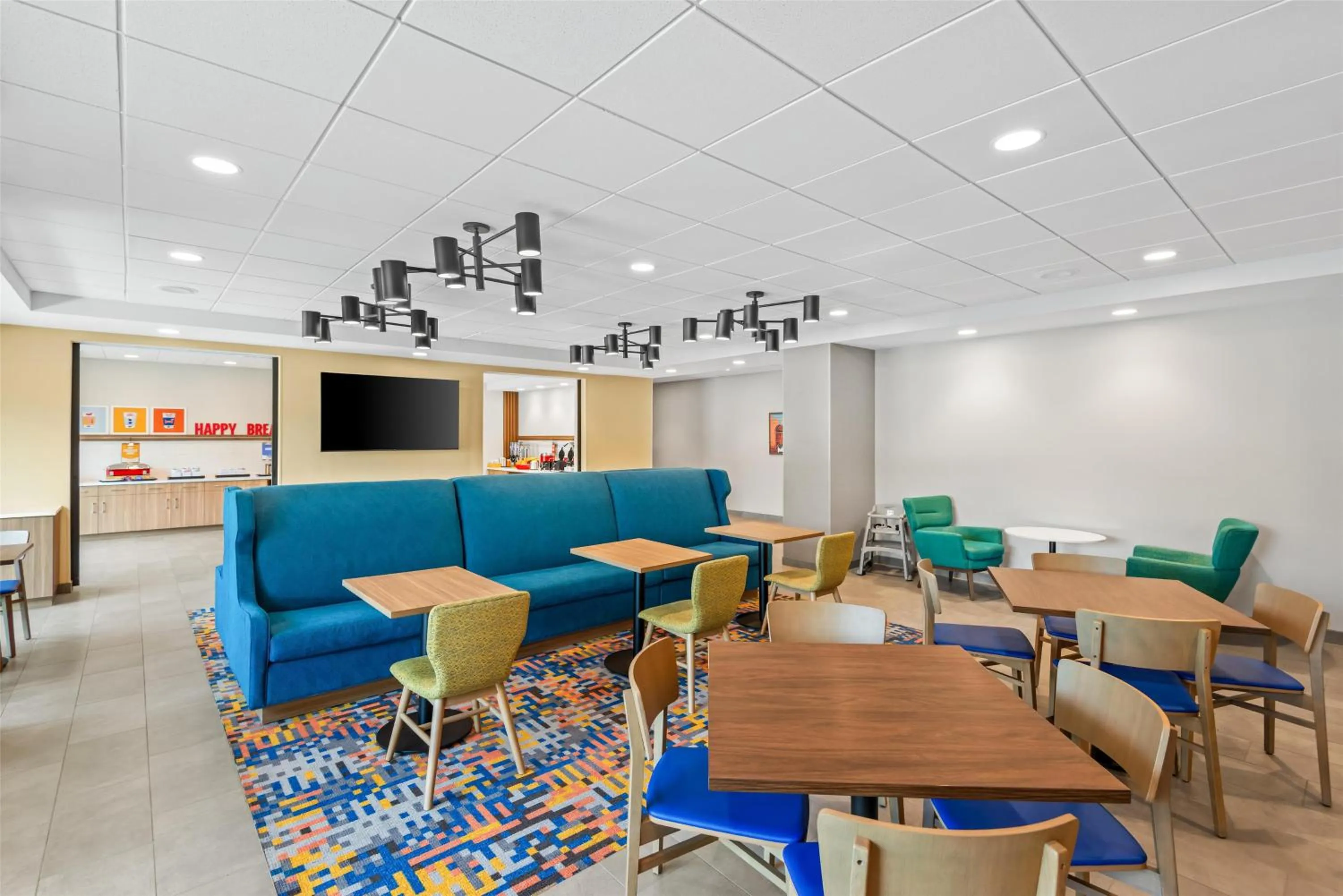 Breakfast in Hampton Inn Cooperstown