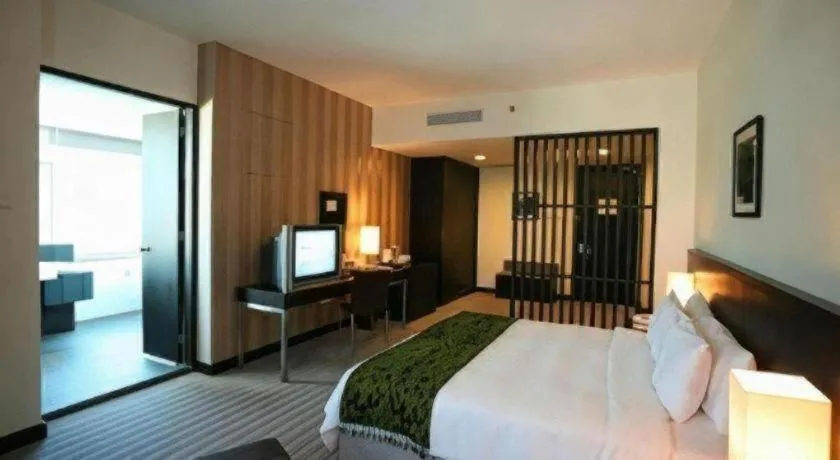 Bed in RH Hotel Sibu