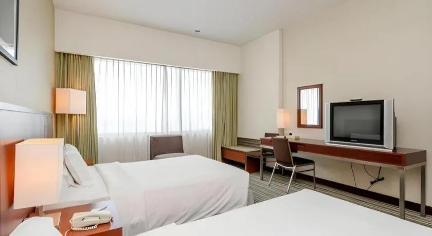 Bed in RH Hotel Sibu