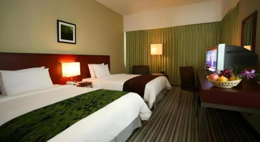 Bed in RH Hotel Sibu