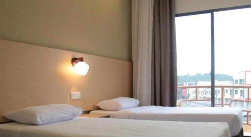 Bed in Lipis Plaza Hotel