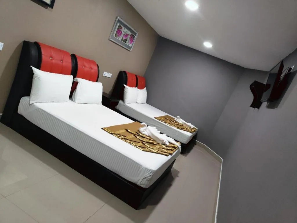 Bed in Batu Caves Hotel