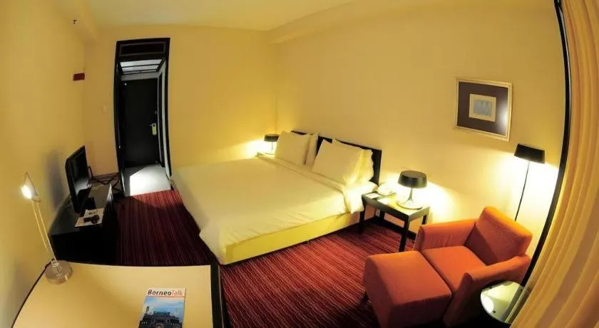 Bed in Tanahmas The Sibu Hotel