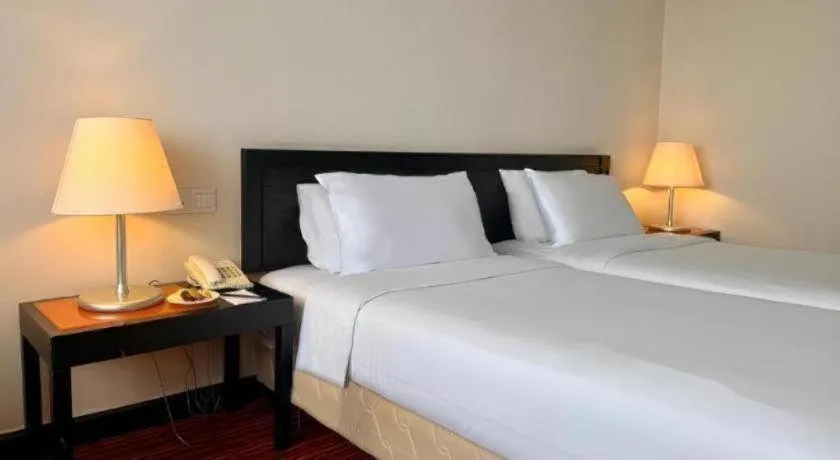 Bed in Tanahmas The Sibu Hotel