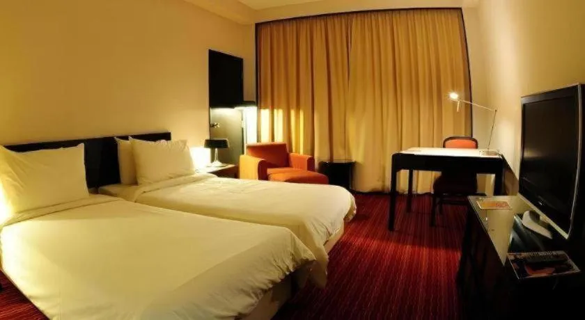 Bed in Tanahmas The Sibu Hotel