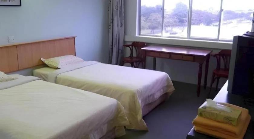 Bed in Hotel Hung Hung