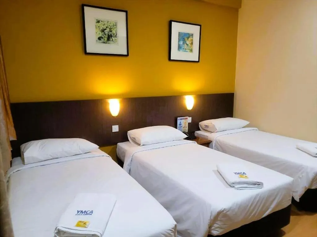 Bed in YMCA Kuala Lumpur