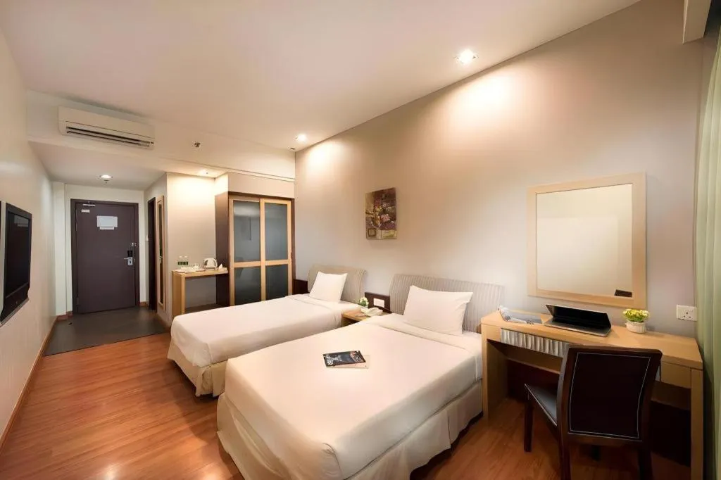 Bed in Kingwood Hotel Mukah