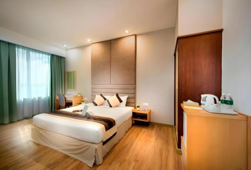 Bed in Kingwood Hotel Mukah