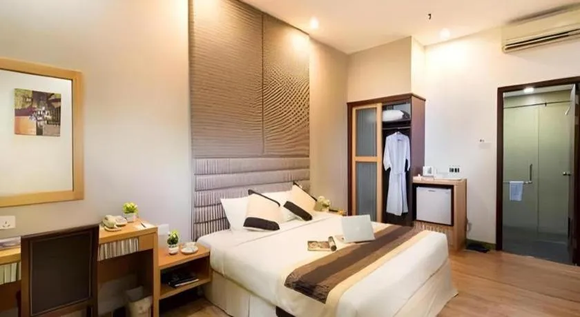 Bed in Kingwood Hotel Mukah