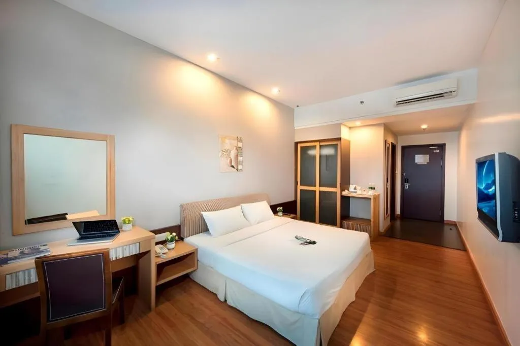 Bed in Kingwood Hotel Mukah