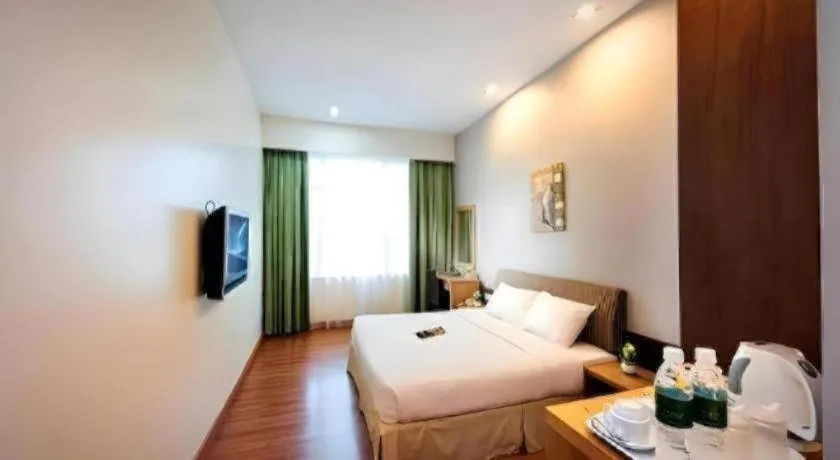 Bed in Kingwood Hotel Mukah