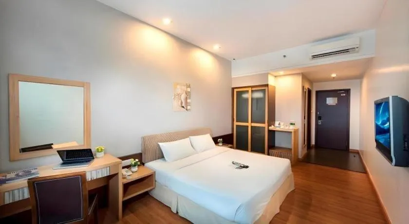 Bed in Kingwood Hotel Mukah