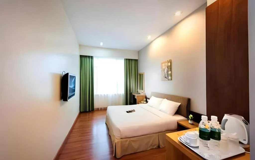 Bed in Kingwood Hotel Mukah