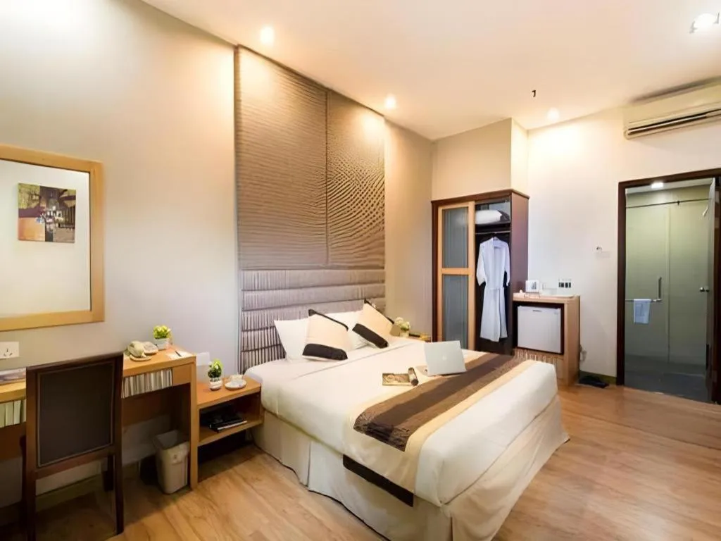 Bed in Kingwood Hotel Mukah