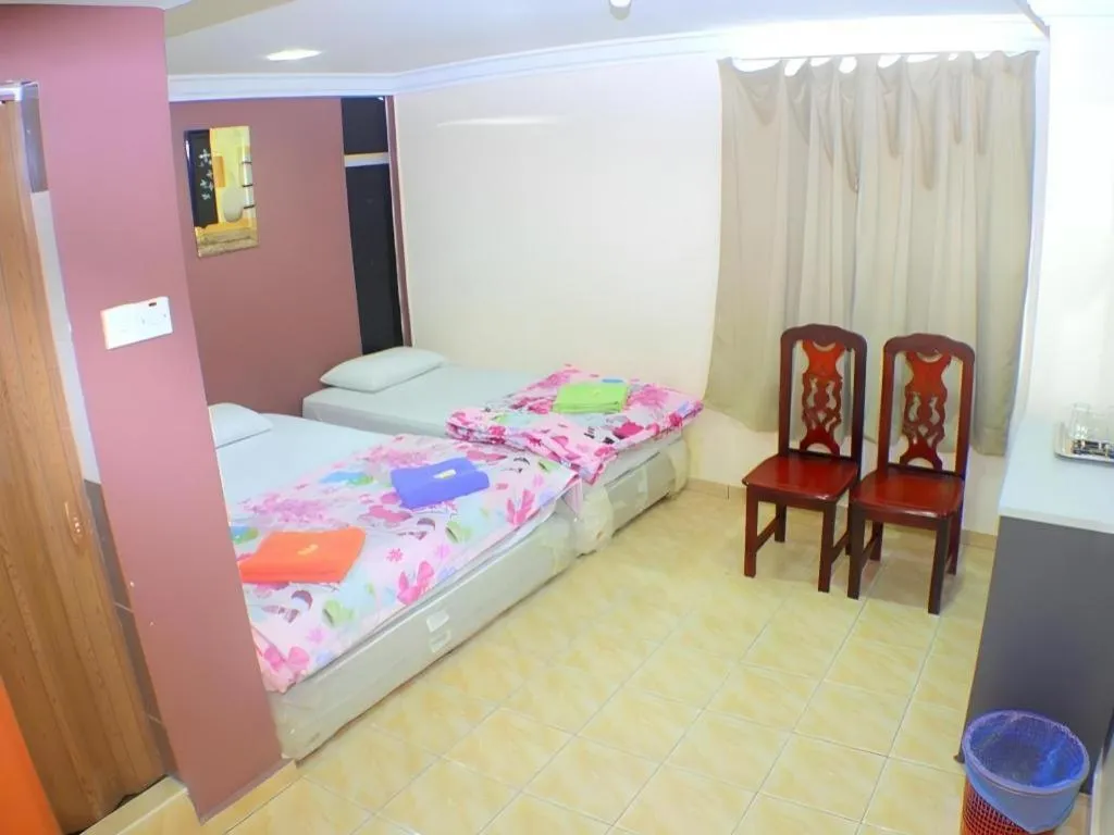 Bed in Taipann Hotel