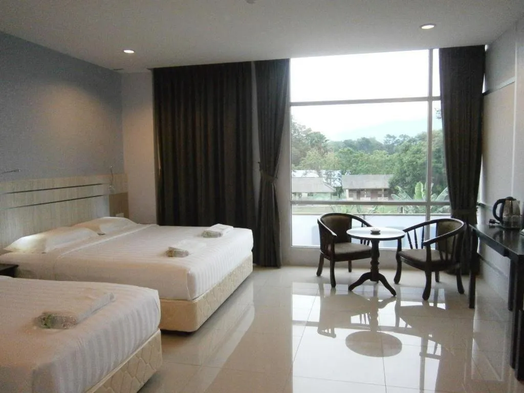 Bed in Hotel Kawan