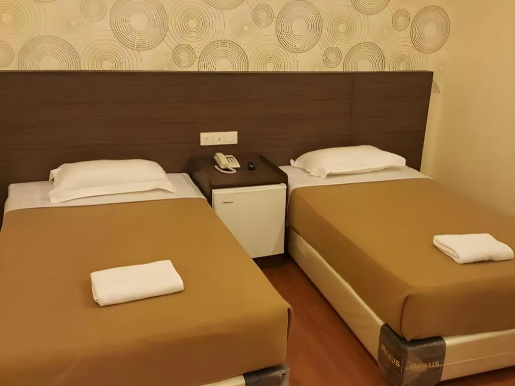 Bed in Cukai View Hotel