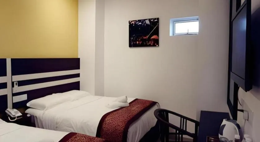 Bed in Hotel Kristal