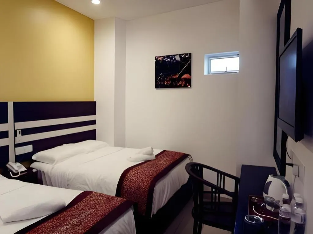 Bed in Hotel Kristal