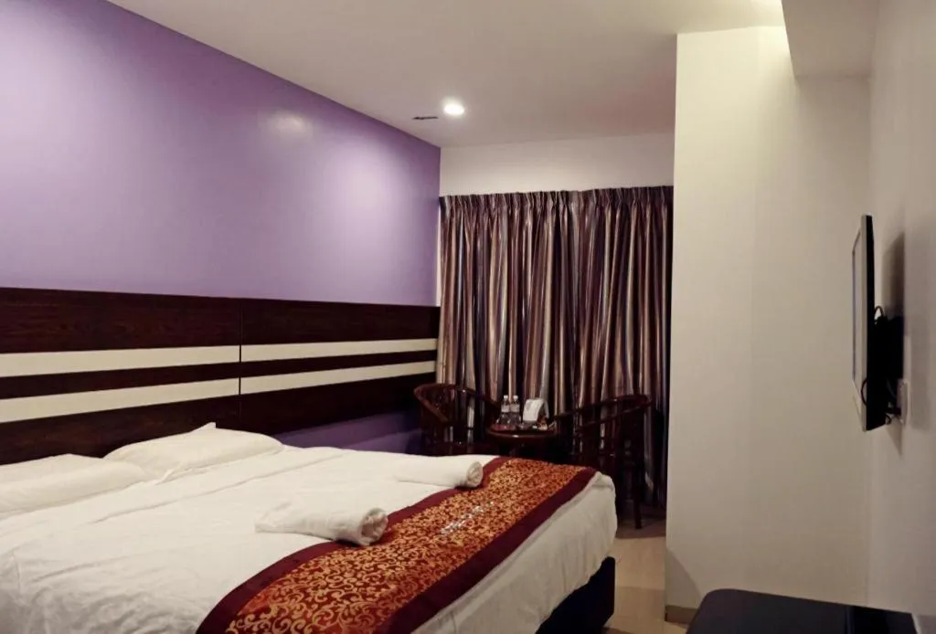 Bed in Hotel Kristal