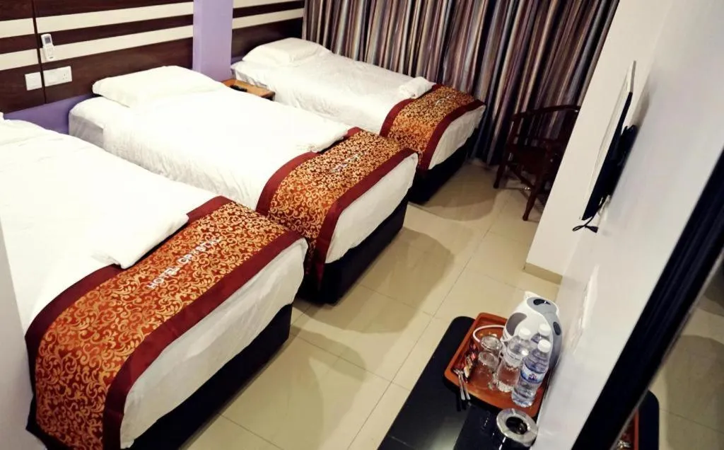 Bed in Hotel Kristal