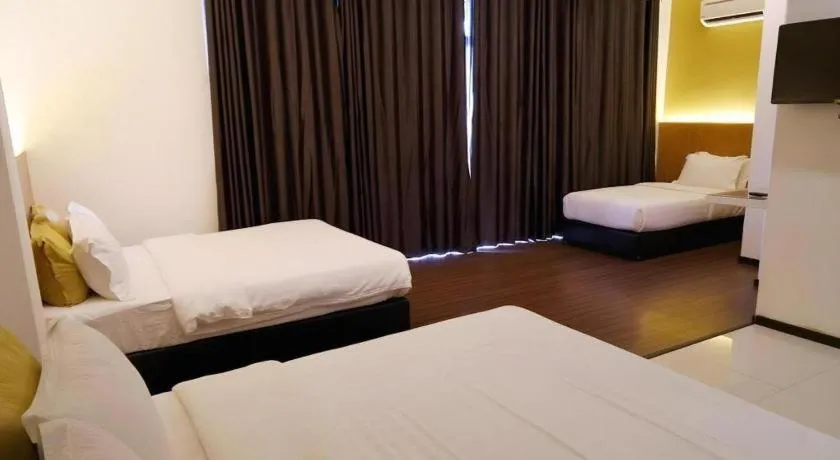 Bed in Place2Stay Business Hotel @ Waterfront