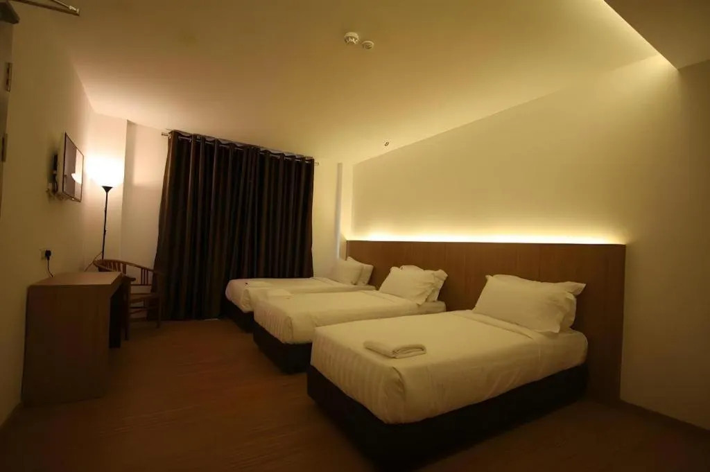 Bed in Place2Stay Business Hotel @ Waterfront