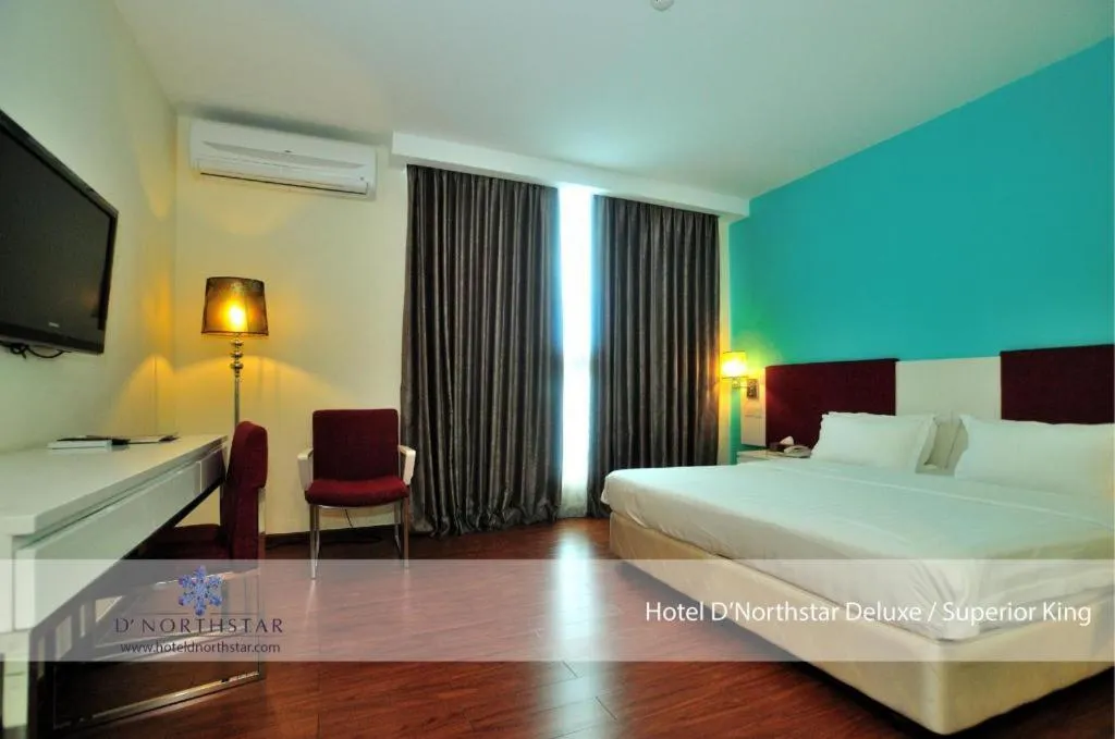 Bed in D North Star Hotel & Spa