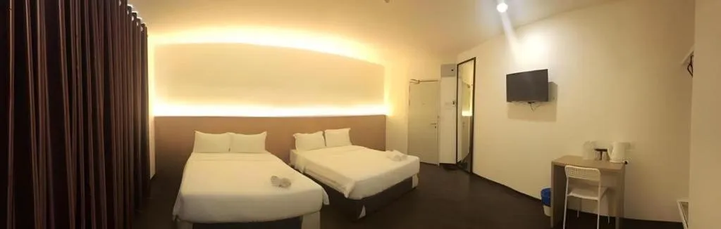 Bed in Place2Stay Business Hotel @ Metrocity