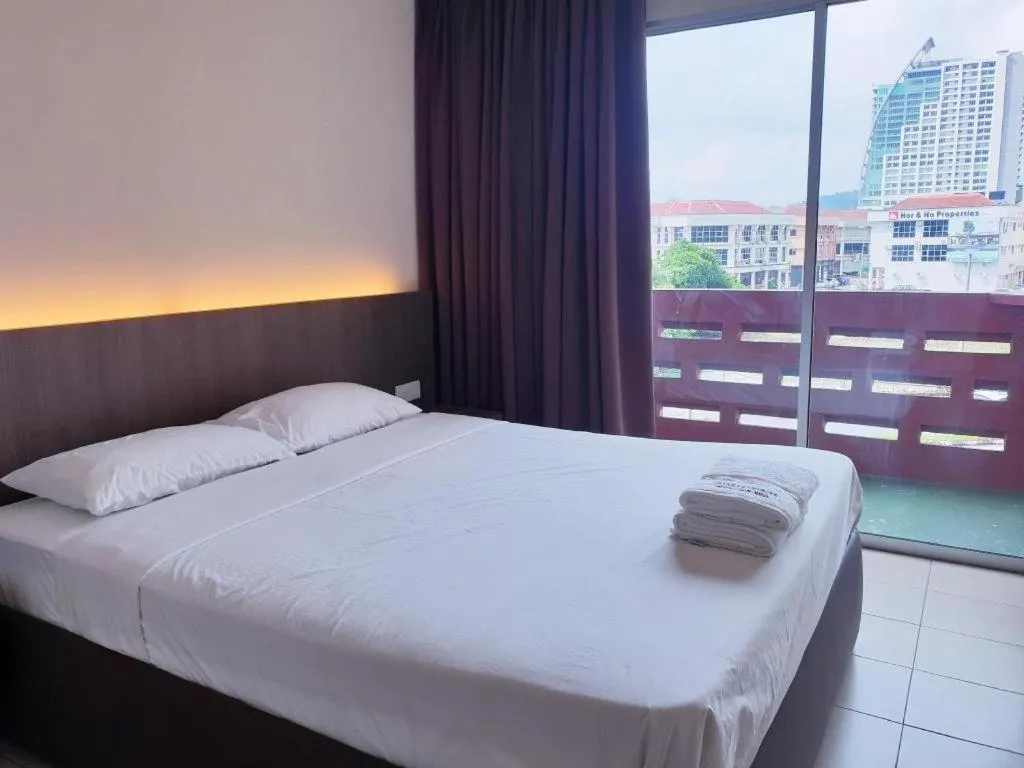 Bed in Champcity Hotel Sdn Bhd