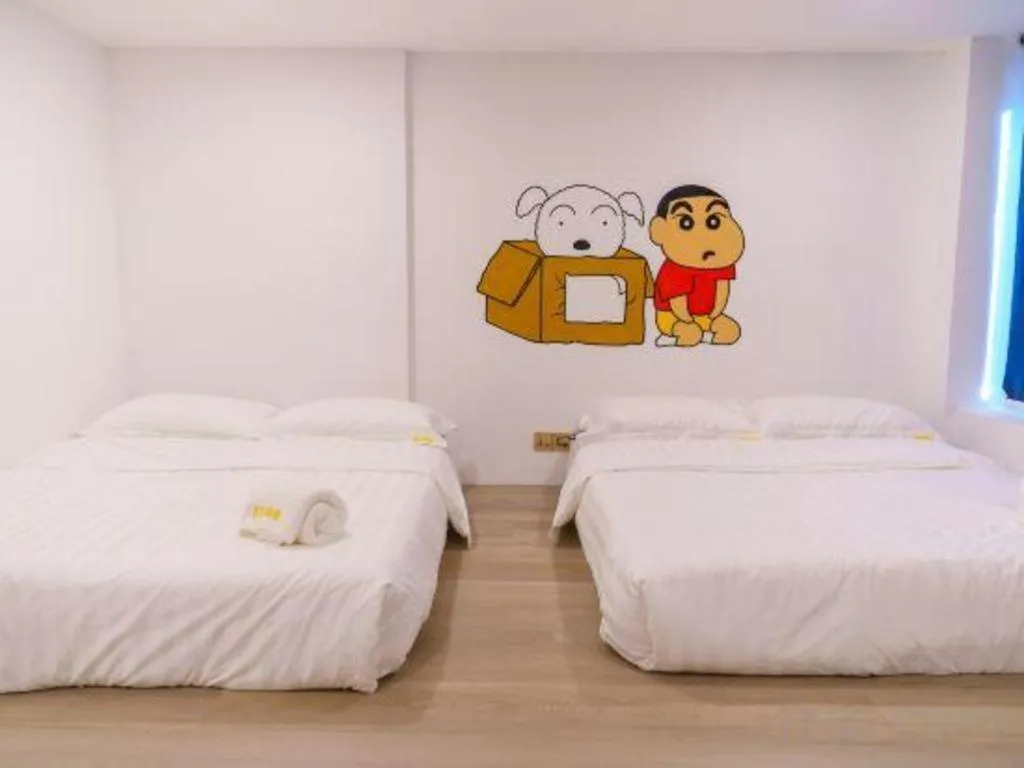 Bed in Ru Jia Hai She Hotel