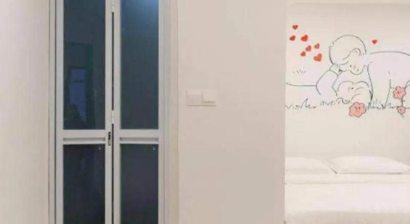 Bed in Ru Jia Hai She Hotel