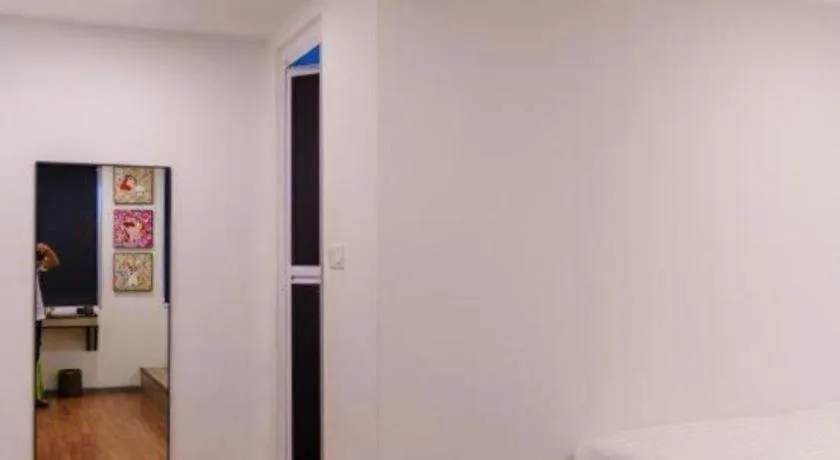 Bed in Ru Jia Hai She Hotel