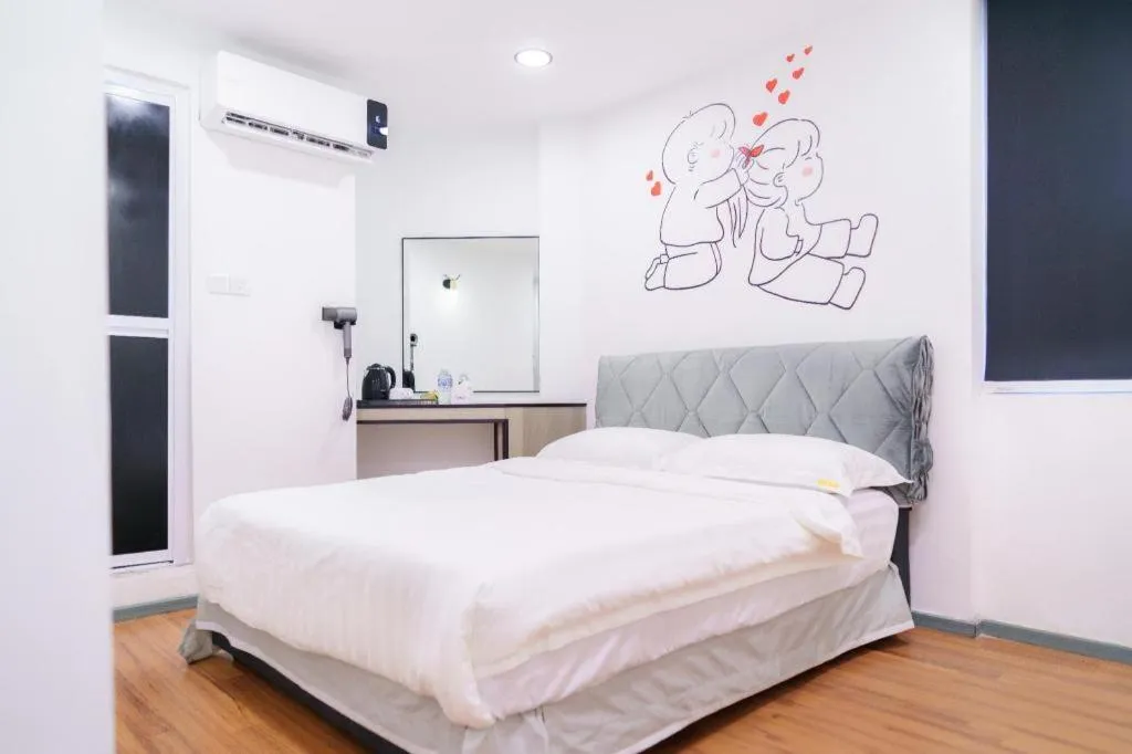 Bed in Ru Jia Hai She Hotel