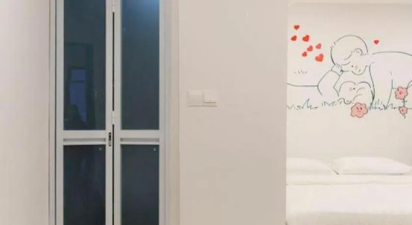 Bed in Ru Jia Hai She Hotel