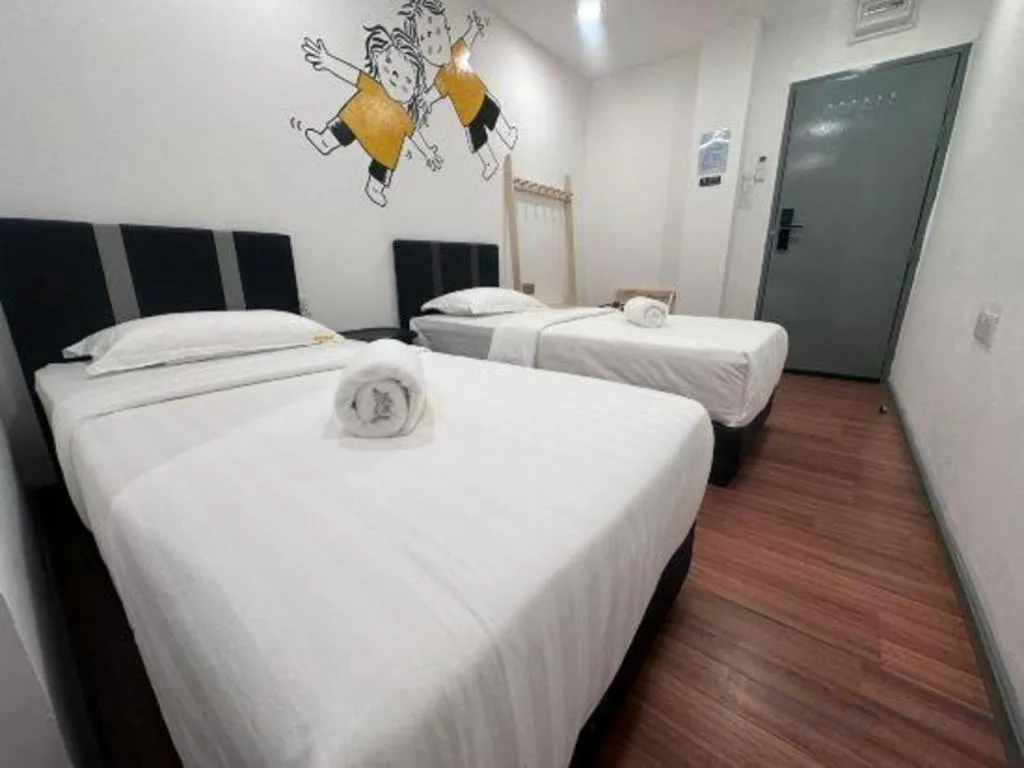 Bed in Ru Jia Hai She Hotel