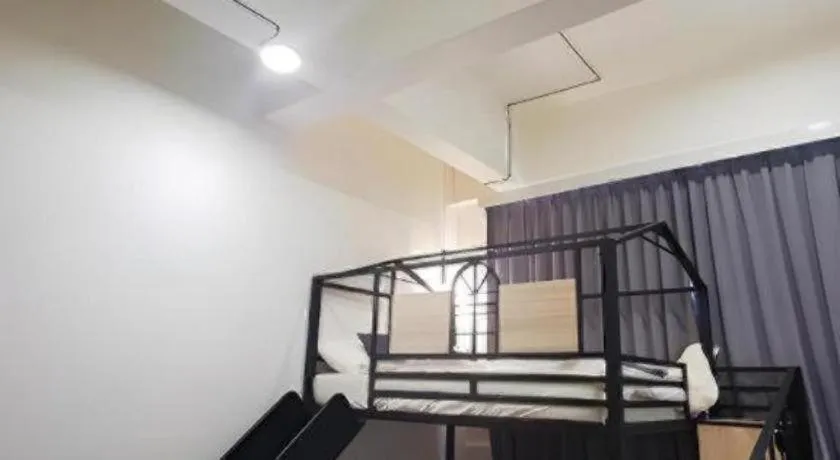 Bed in THE ROOM @ KT HOTEL