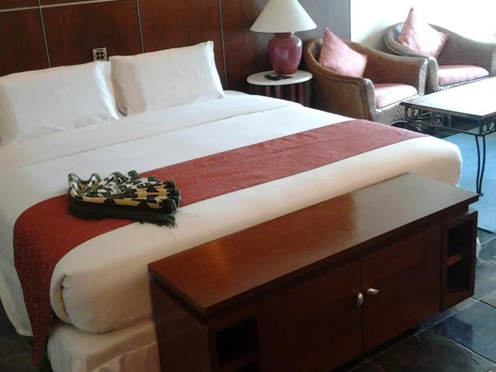 Bed in Century Helang Hotel