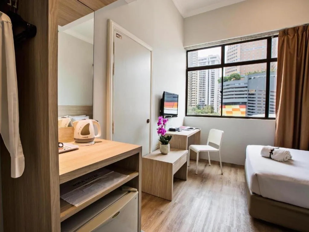 Bed in Hotel Zamburger Wira (Previously Wira Hotel Kuala Lumpur)