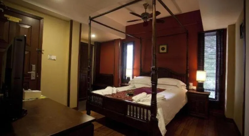 Bed in Anggun Boutique Hotel