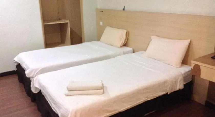 Bed in Maxim Hotel Kota Kinabalu