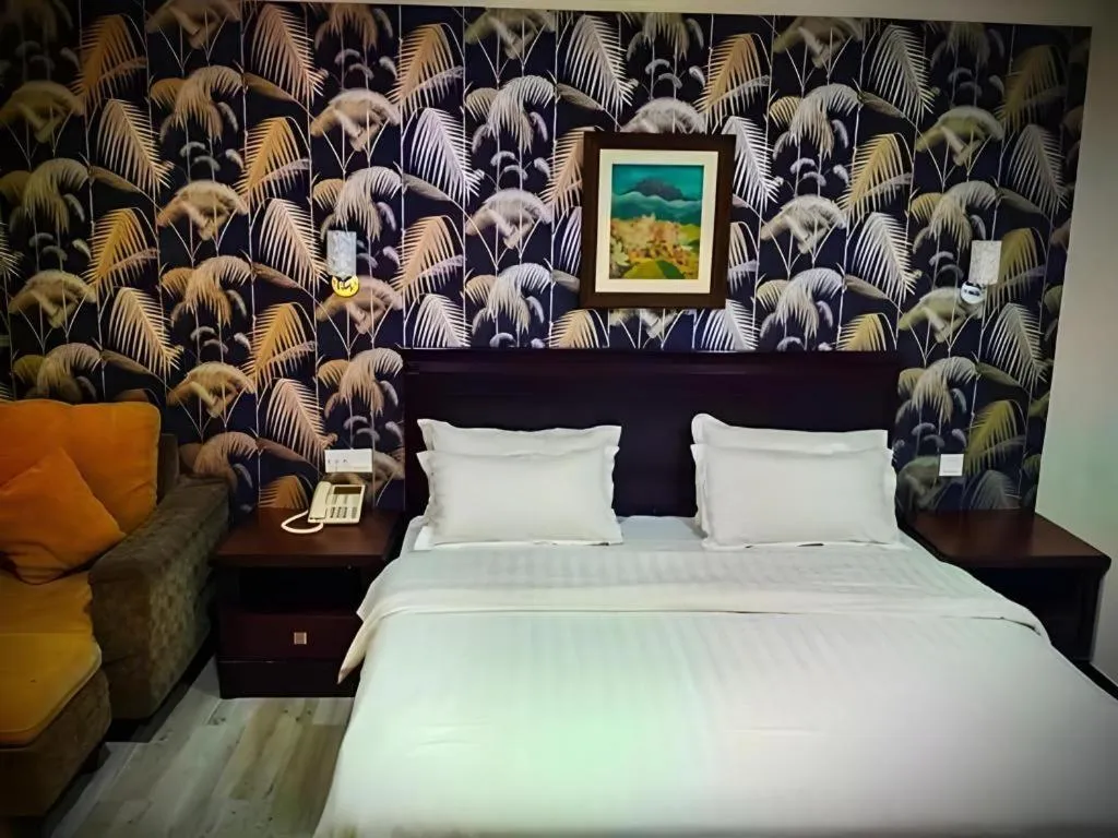 Bed in D'Borneo Hotel