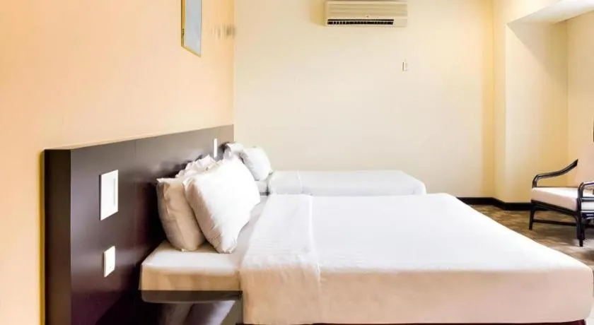 Bed in Perkasa Hotel Keningau