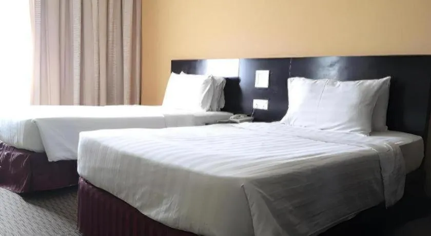 Bed in Perkasa Hotel Keningau
