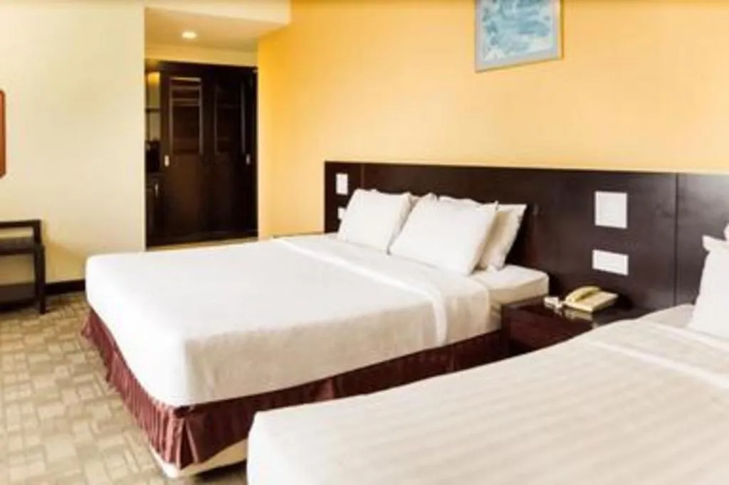 Bed in Perkasa Hotel Keningau